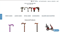 Desktop Screenshot of exquisitecanes.com